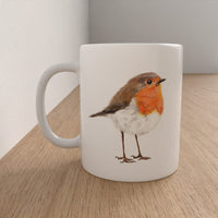 Robin wildlife mug by Art by Jay