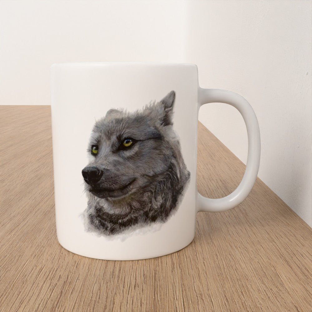 Wolf Mug - Wildlife Artwork