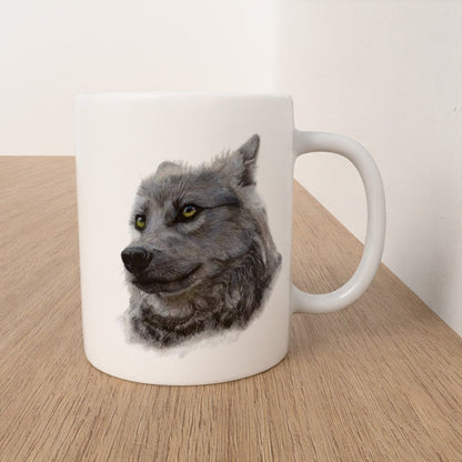 Wolf Mug - Wildlife Artwork