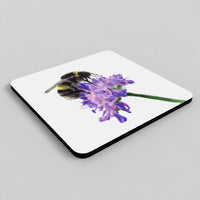Bumblebee coaster set of 4 for bee and nature lovers