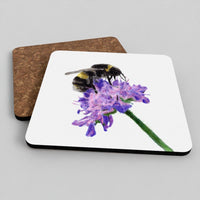 Bumblebee wildlife coasters by Art by Jay