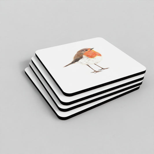 Robin Coaster Set – British Wildlife Art