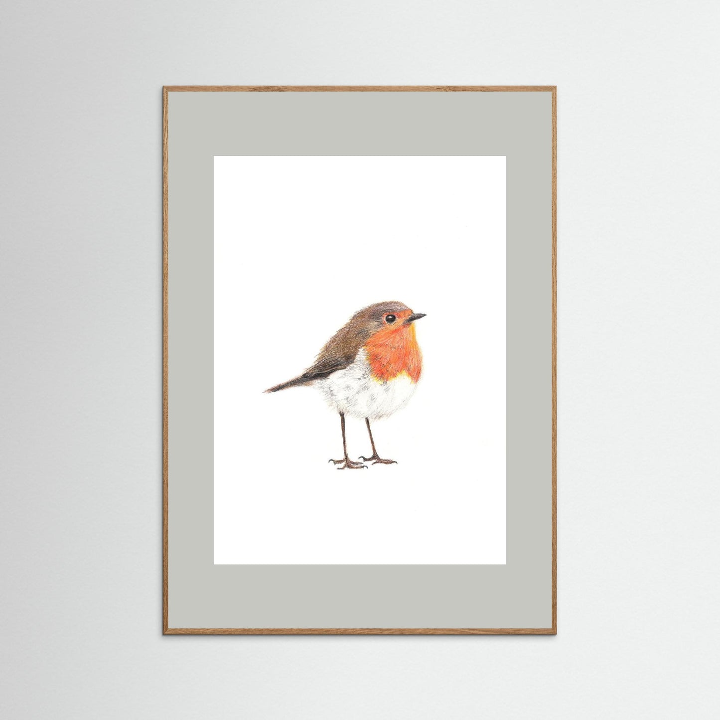 Robin Art Print | Wildlife Wall Art for Nature Lovers