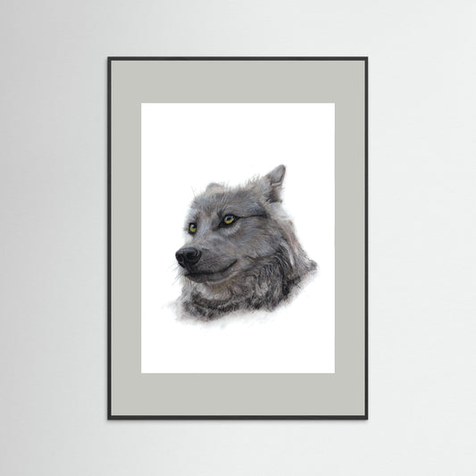 Wolf Art Print | Wildlife Wall Art for Nature Lovers