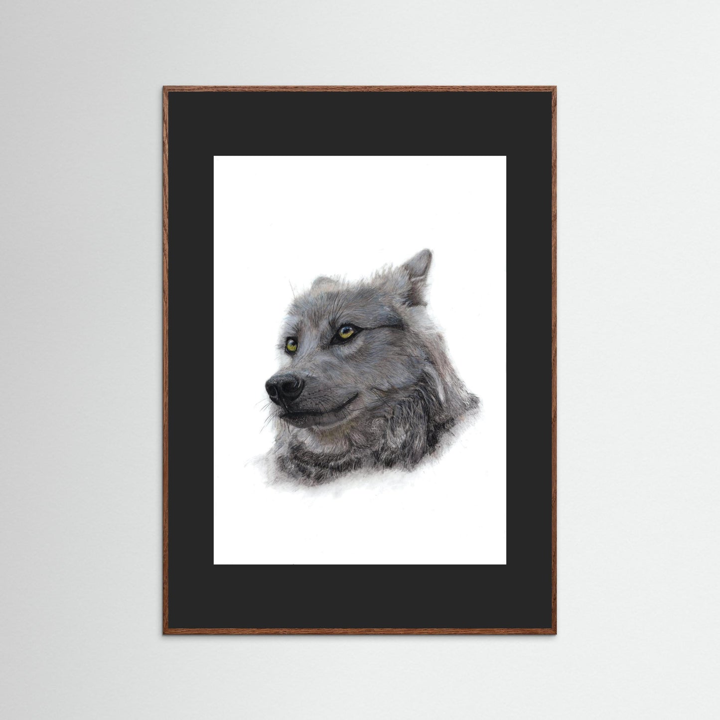 Wolf Art Print | Wildlife Wall Art for Nature Lovers