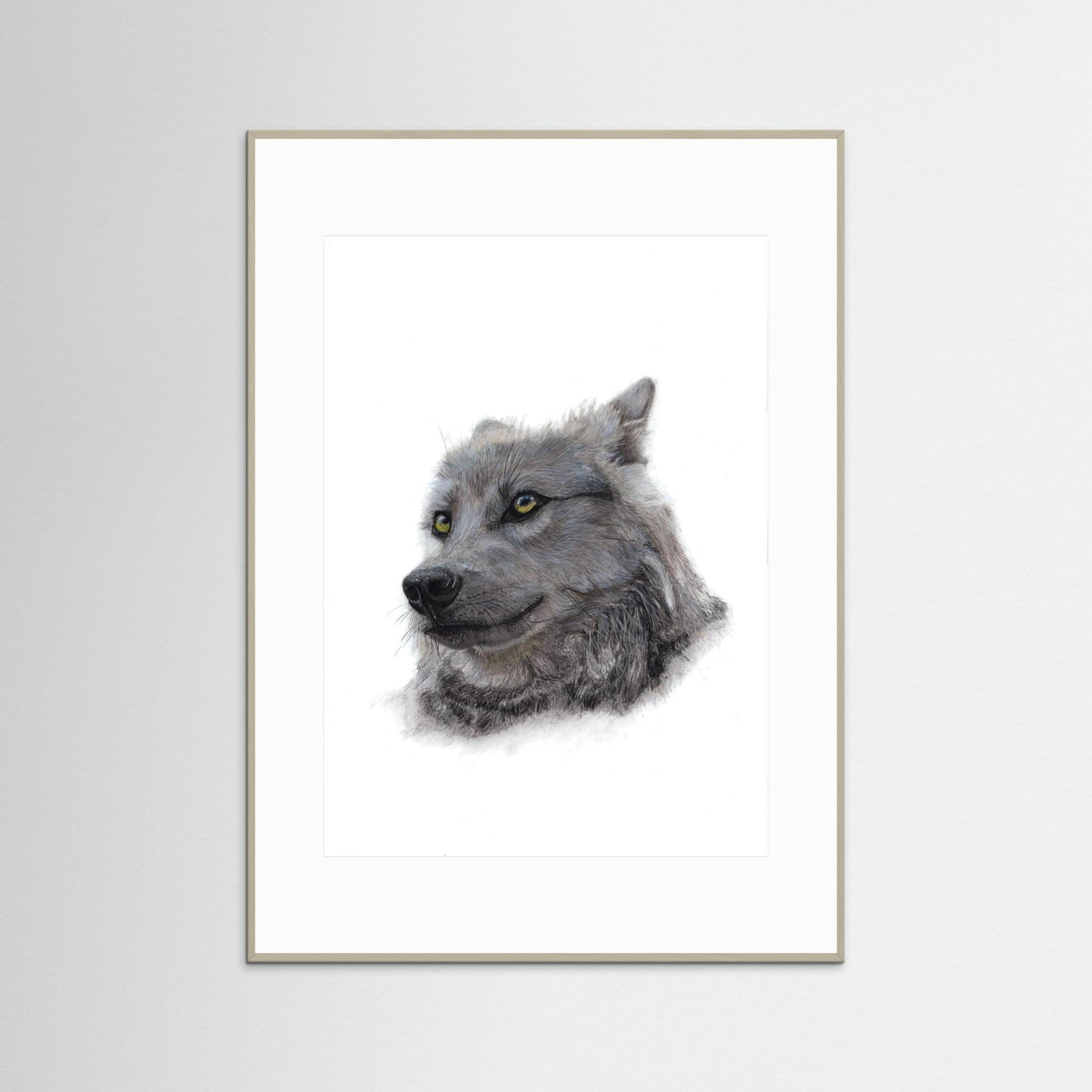 Wolf Art Print | Wildlife Wall Art for Nature Lovers