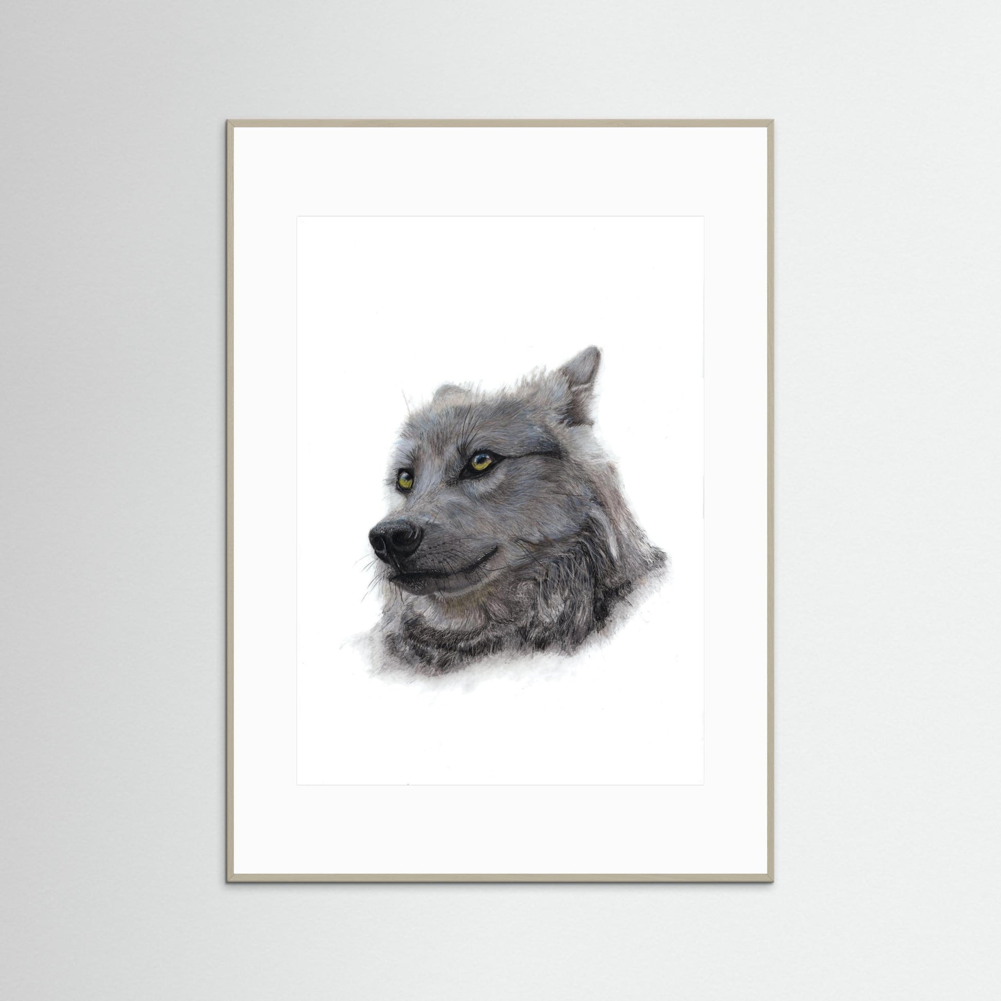 Wolf Art Print | Wildlife Wall Art for Nature Lovers